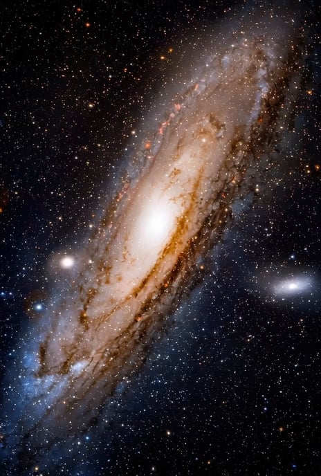 I took my photograph of Andromeda galaxy and let AI make it into a fly-by video