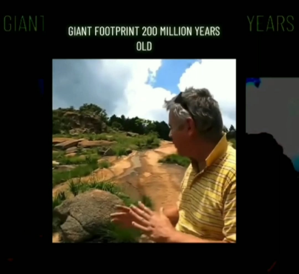 Giant Footprint Found!