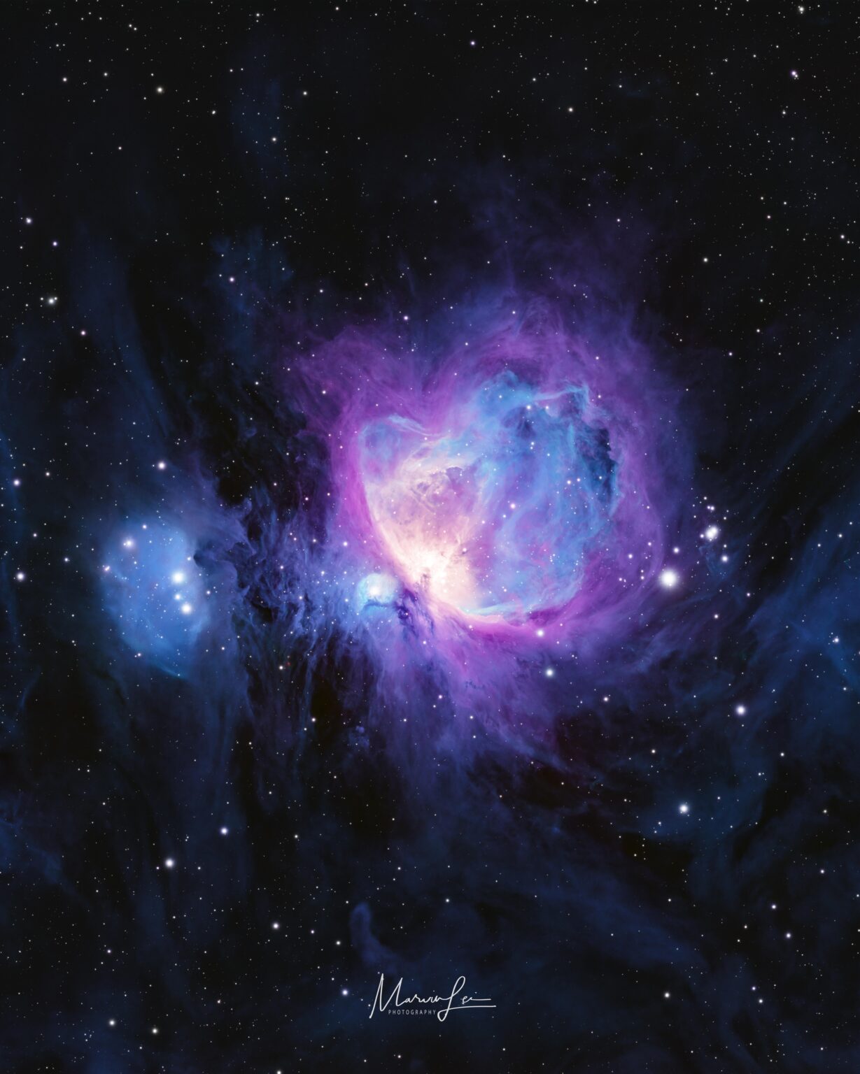 My first attempt at the Orion Nebula [OC]