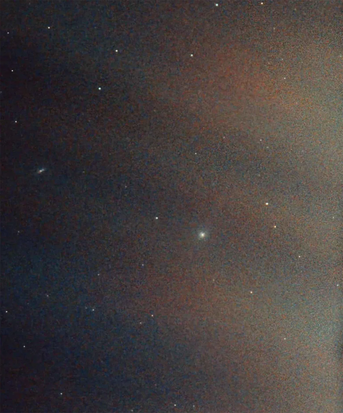 Image of comet 3I/ATLAS captured by Stuart Atkinson, 16 November 2025 using a Seestar S50 smart telescope. Credit: Stuart Atkinson