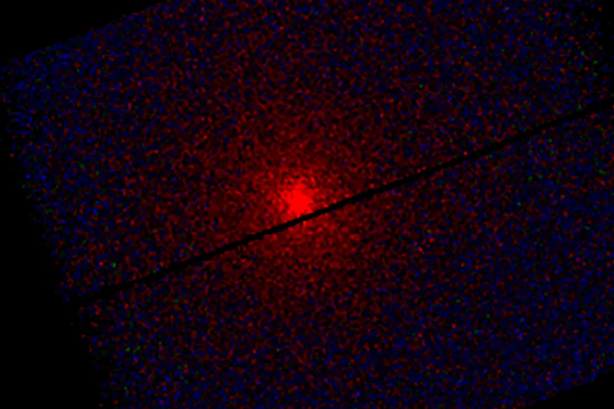 Image of comet 3I/ATLAS in x-ray light, as seen by the European Space Agency's XMM-Newton spacecraft. Credit: ESA/XMM-Newton/C. Lisse, S. Cabot & the XMM ISO Team