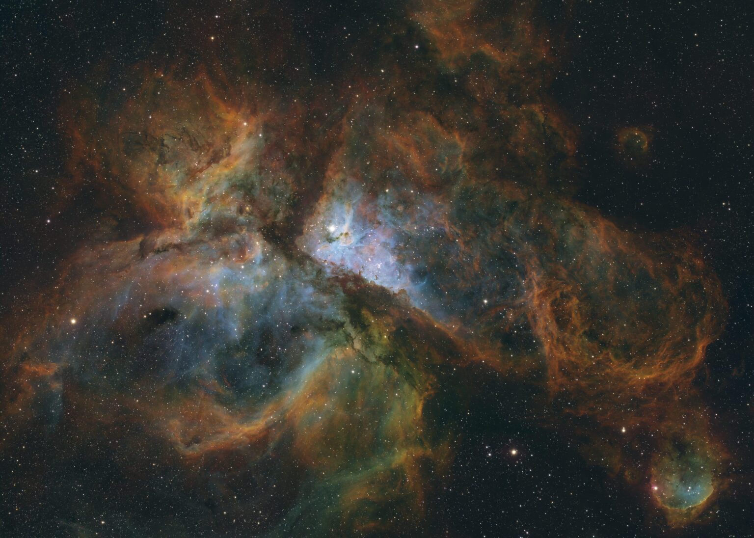 The Carina Nebula (NGC 3372)