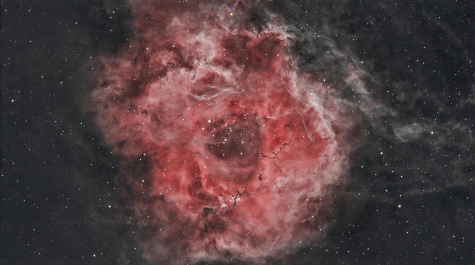 The Rosette. Ebola - NGC 2244