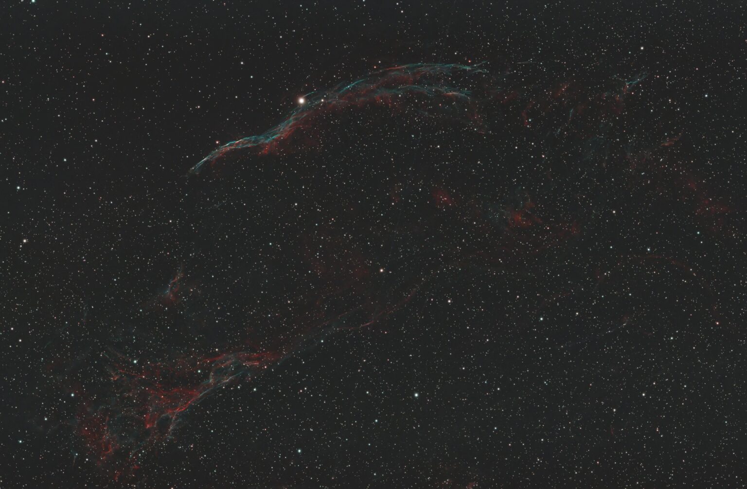 2 hours of Western Veil Nebula