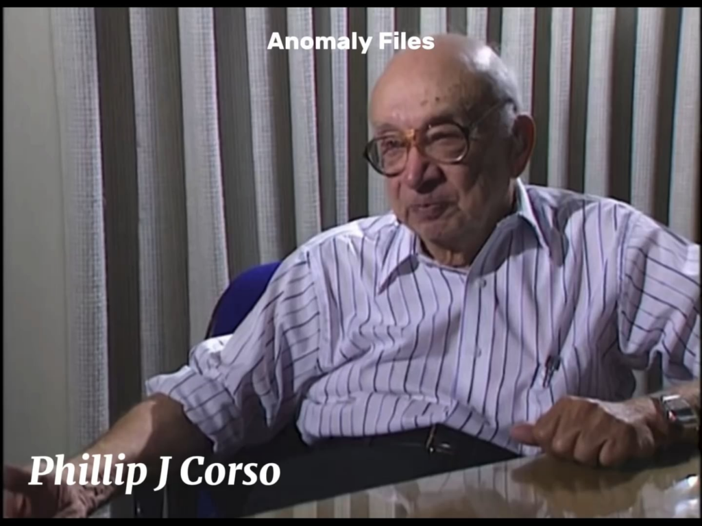 An edit of Jesse Marcel, Phillip J Corso and the Roswell Crash.