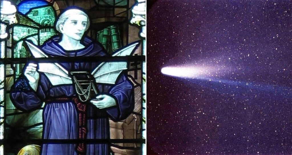 Medieval Monk Observed Halley’s Comet Before Edmond Halley Medieval Monk Observed Halley's Comet Before Edmond Halley
