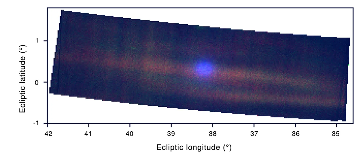 Interstellar comet 3I/ATLAS captured by NASA's Europa Clipper spacecraft, 6 November 2025. Credit: NASA/JPL-Caltech/SWRI