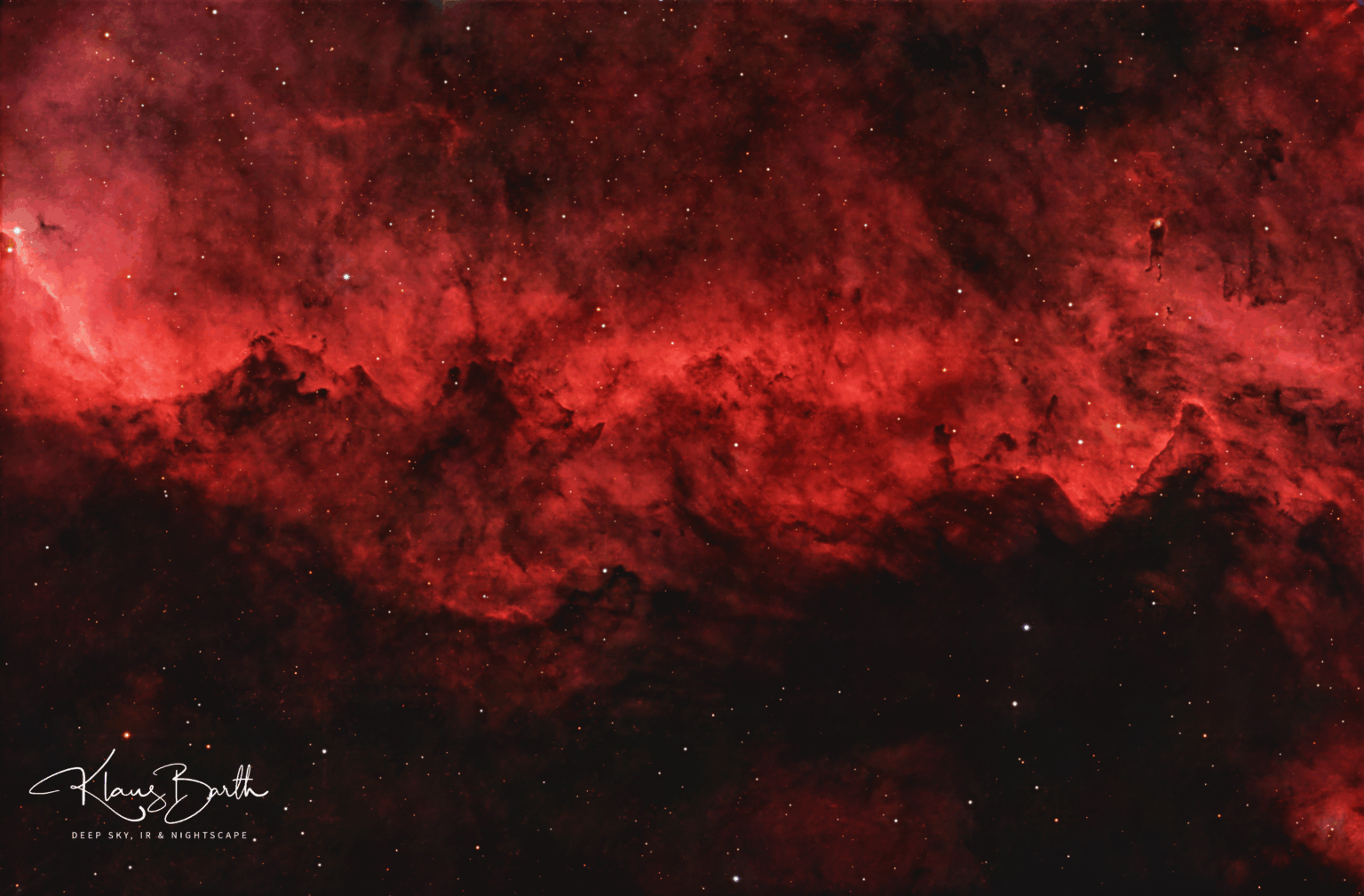 IC 1805 – The Outer Shell of the Heart Nebula (HaRGB)