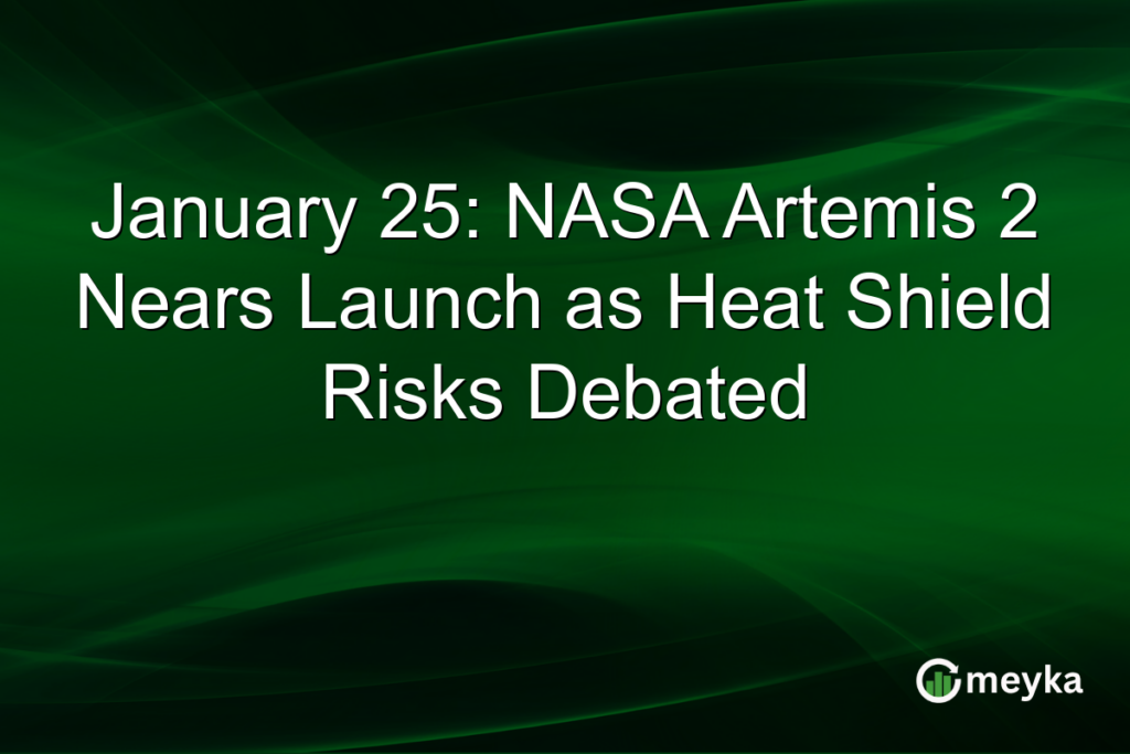 January 25: NASA Artemis 2 Nears Launch as Heat Shield Risks Debated