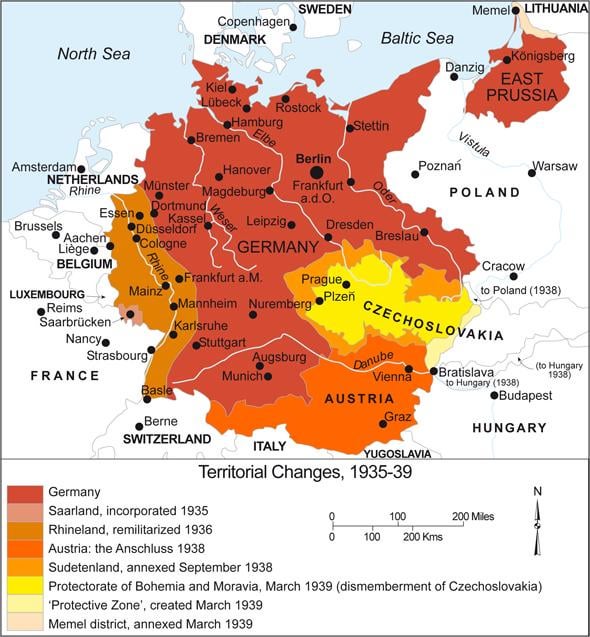 What if Germany stops in 1939