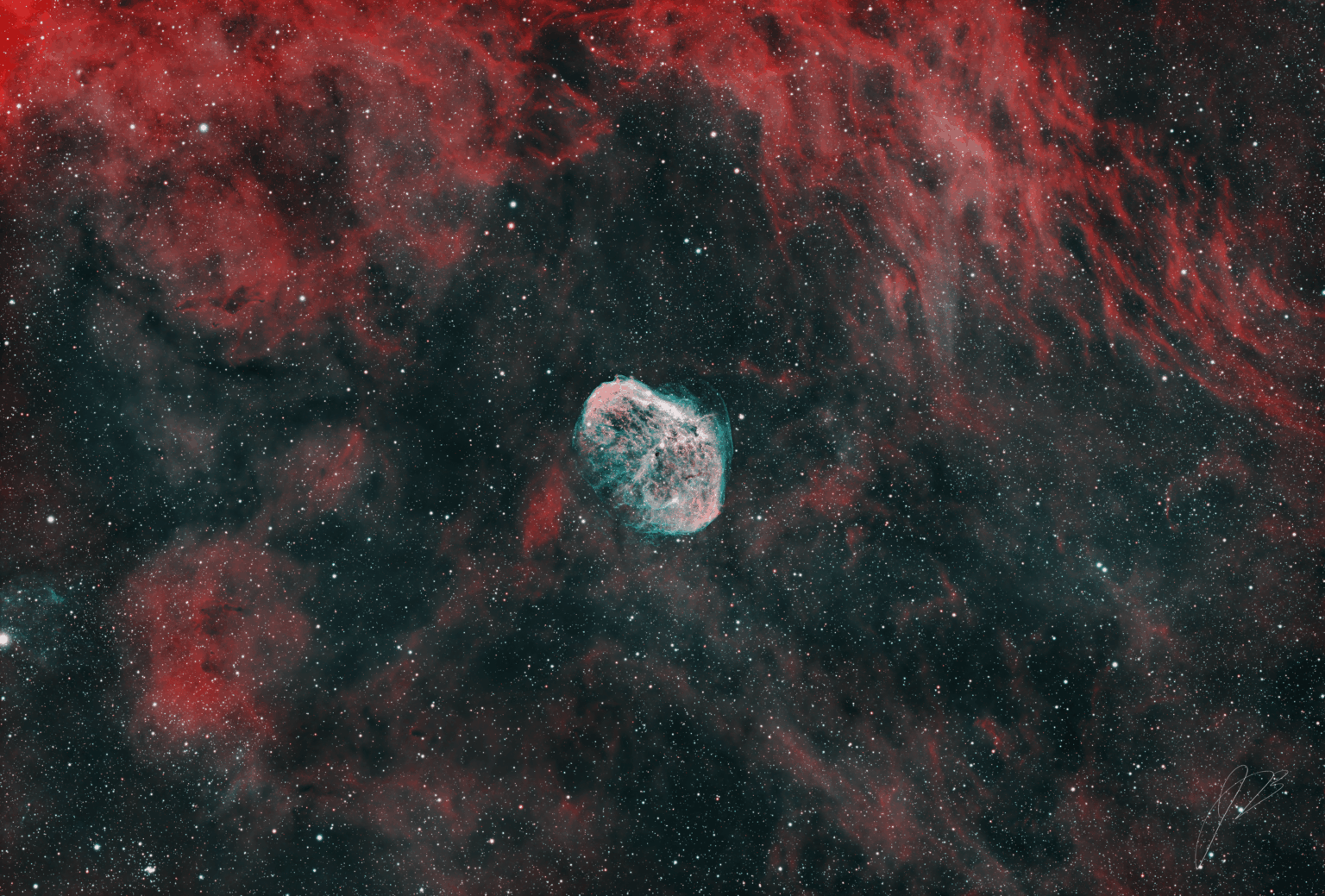 The Crescent Nebula