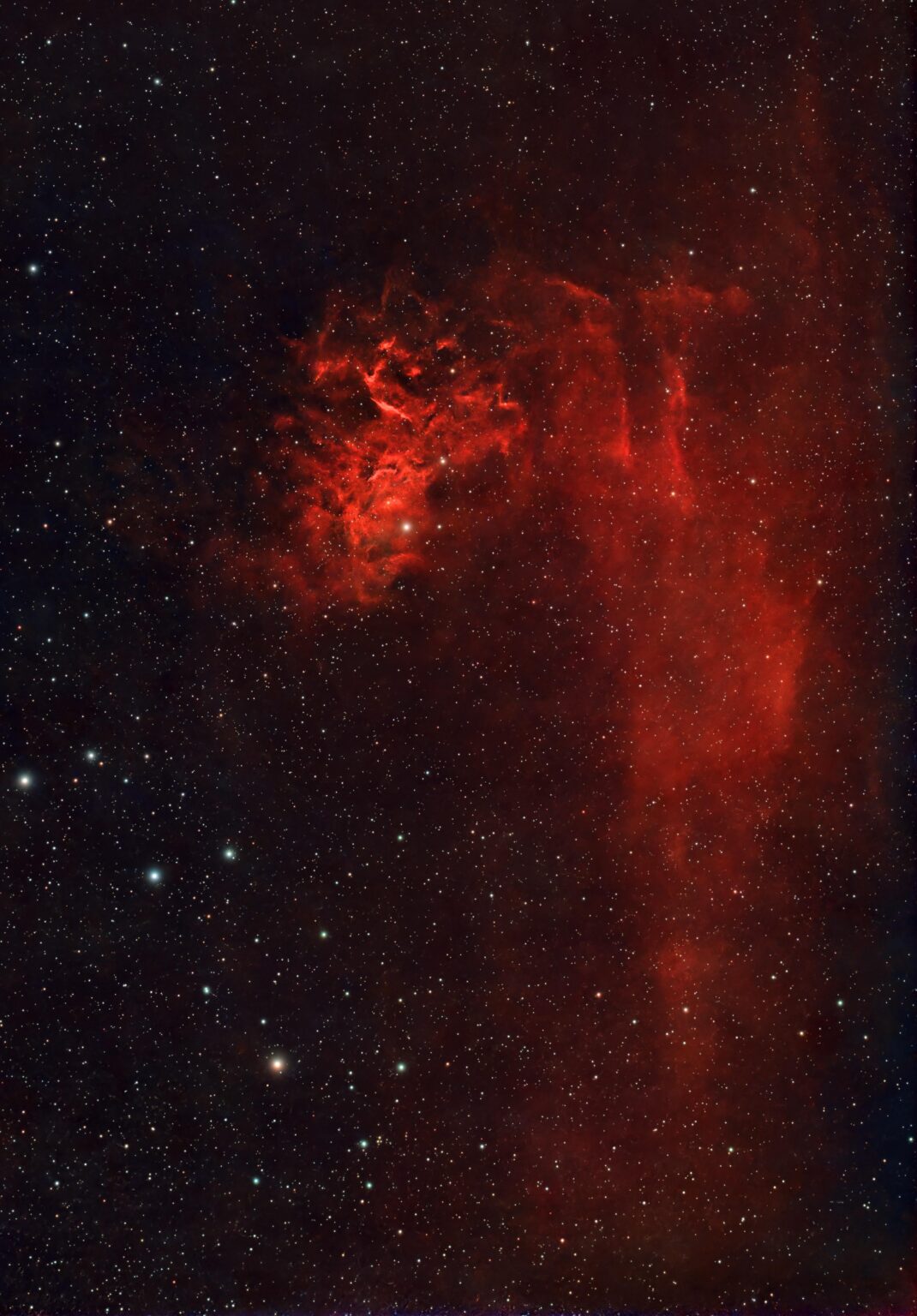IC 405 -The Flaming Star Nebula IC 405 -The Flaming Star Nebula