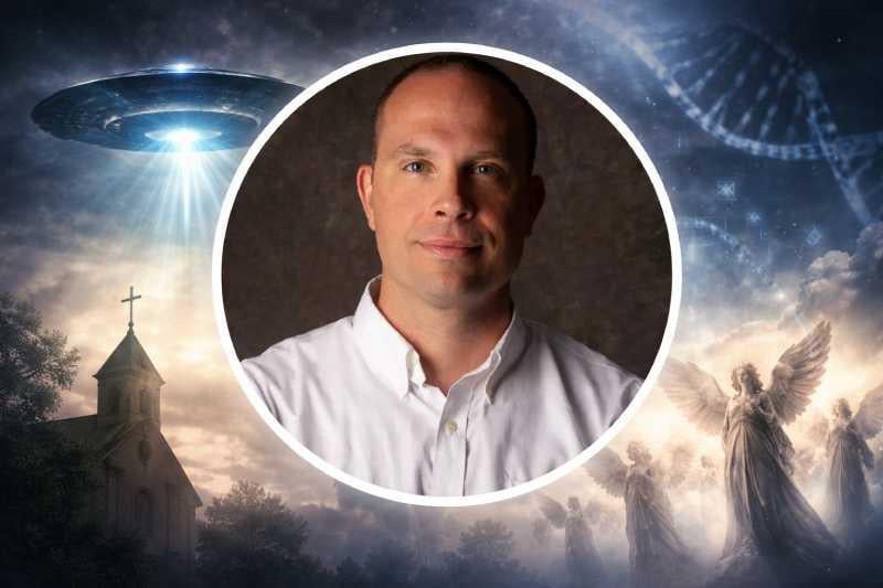 David Grusch, a former intelligence officer and UFO whistleblower, suggests that biblical accounts of angels could refer to aliens.