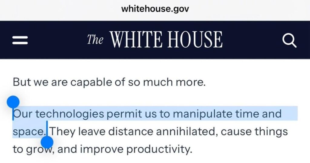 A white house article from last year claims this
