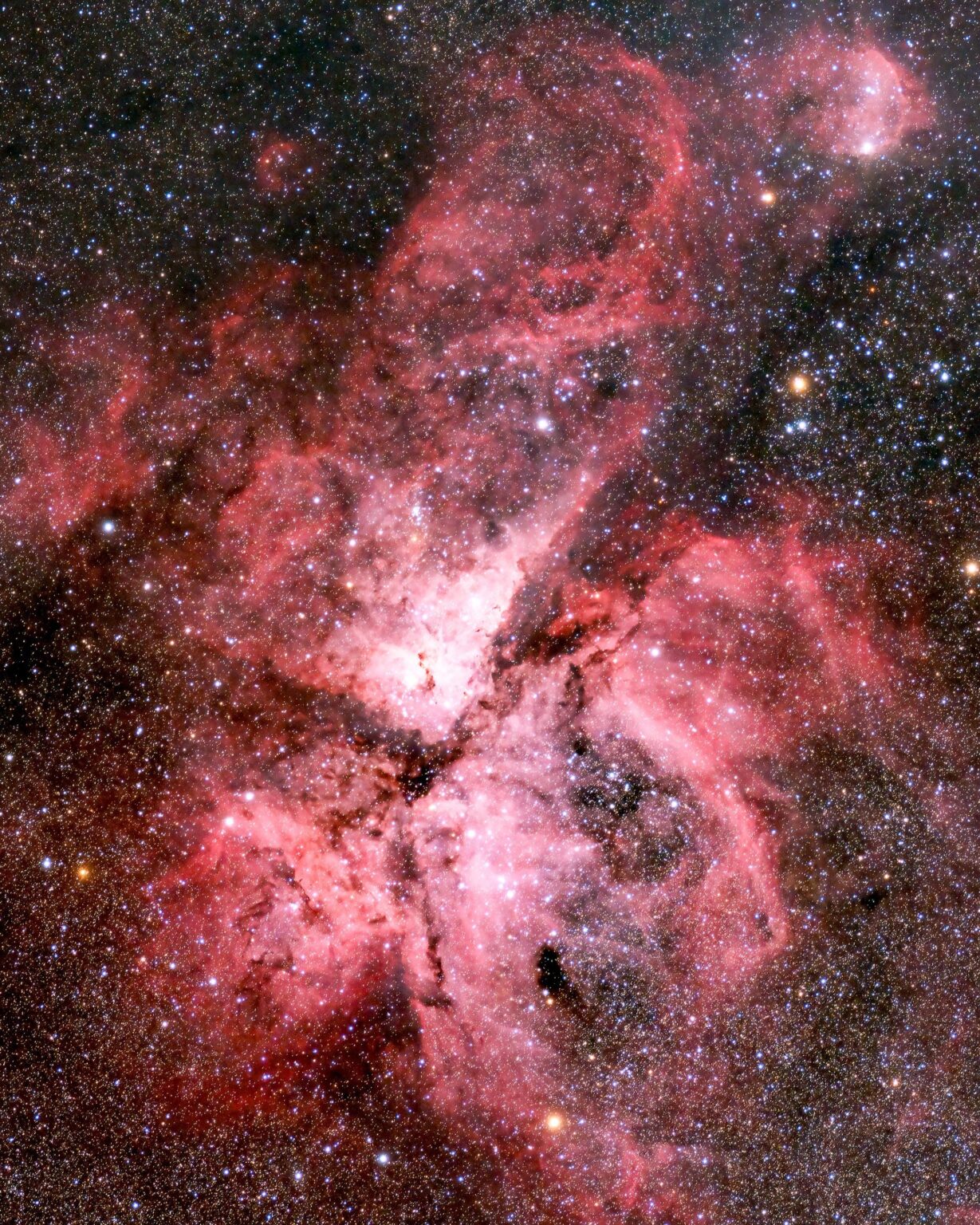 The Eta-Carinae-Nebel NGC 3372 The Eta-Carinae-Nebel NGC 3372