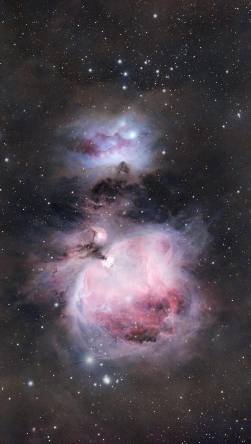 M42, Evoguide 50ED, uncooled ASI 585 MC