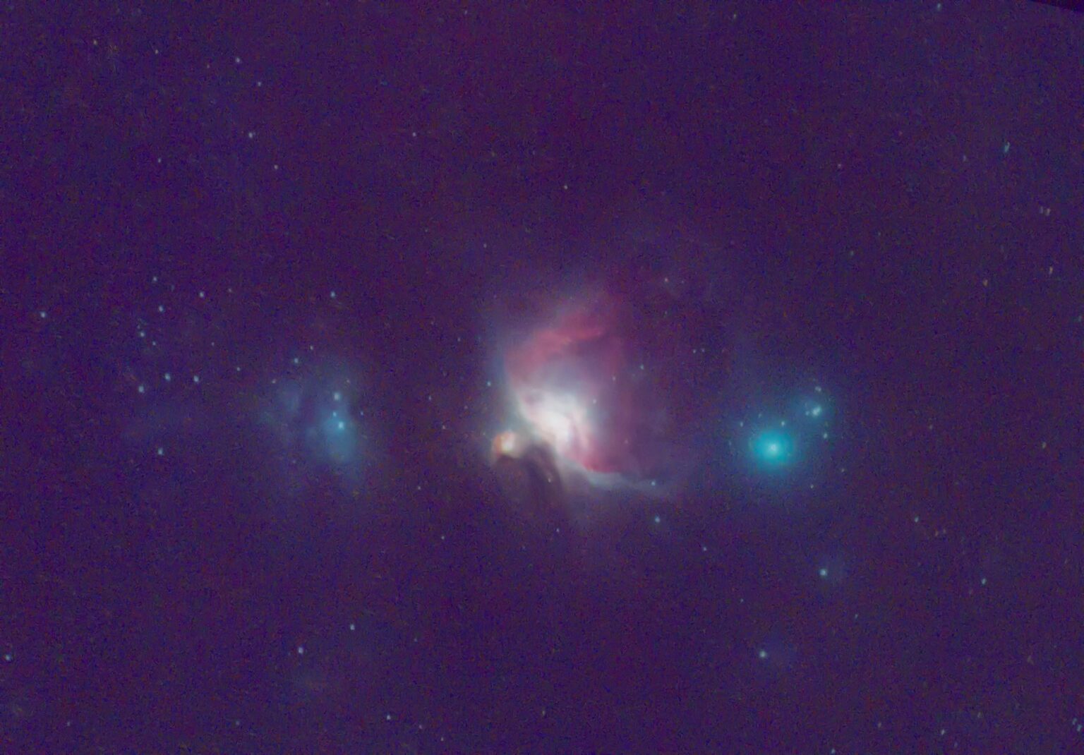 M42 - The Orion Nebula shot from bortle 6 at 200mm
