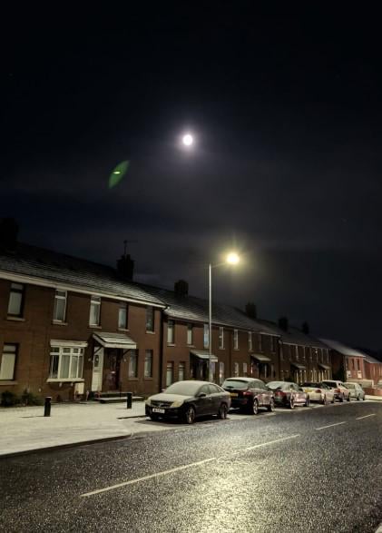 Unusual Green Light in the Sky Over Belfast This Morning
