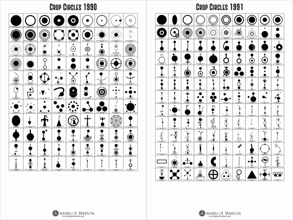 Crop Circles through the years. Did you know they were so many? Crop Circles through the years. Did you know they were so many?