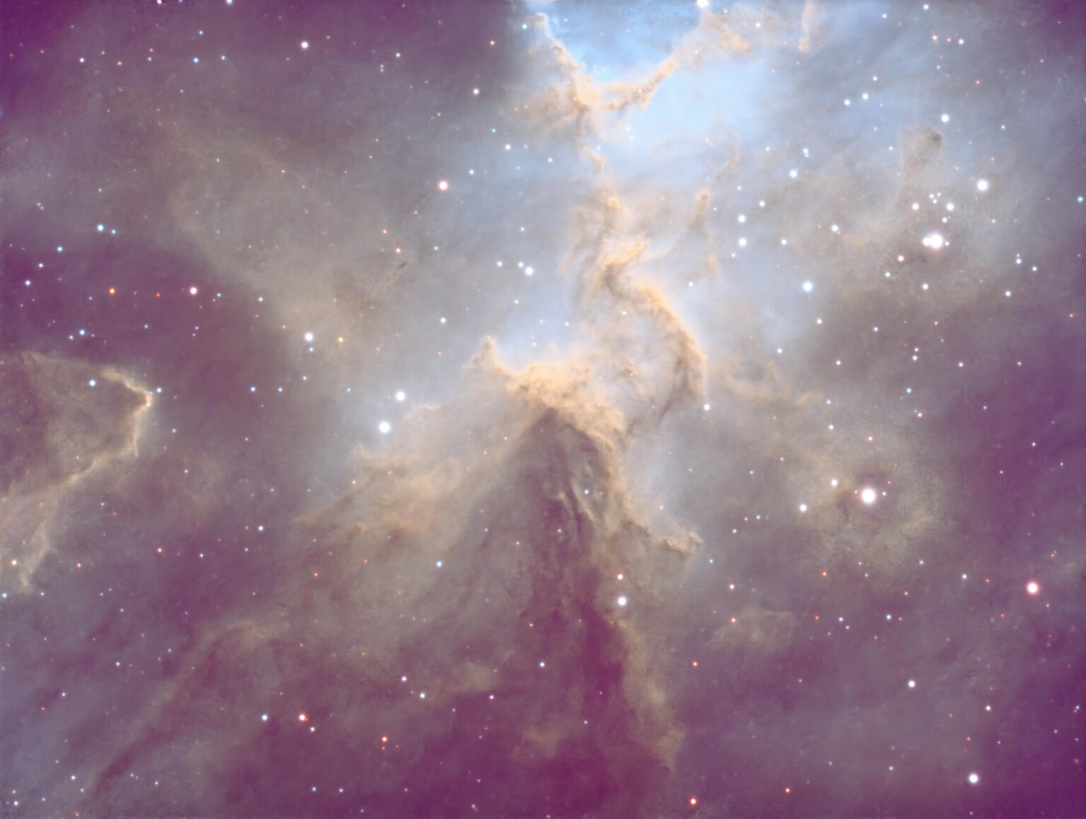 Melotte 15 - In the Heart of the Heart Nebula