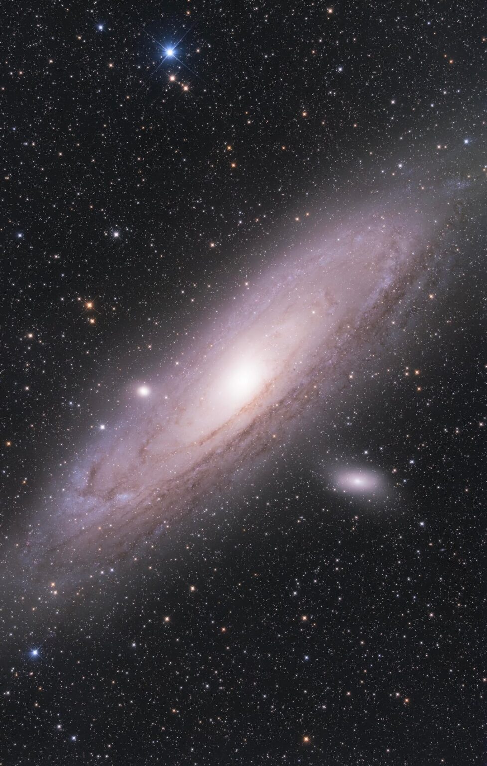 The Stunning Andromeda Galaxy