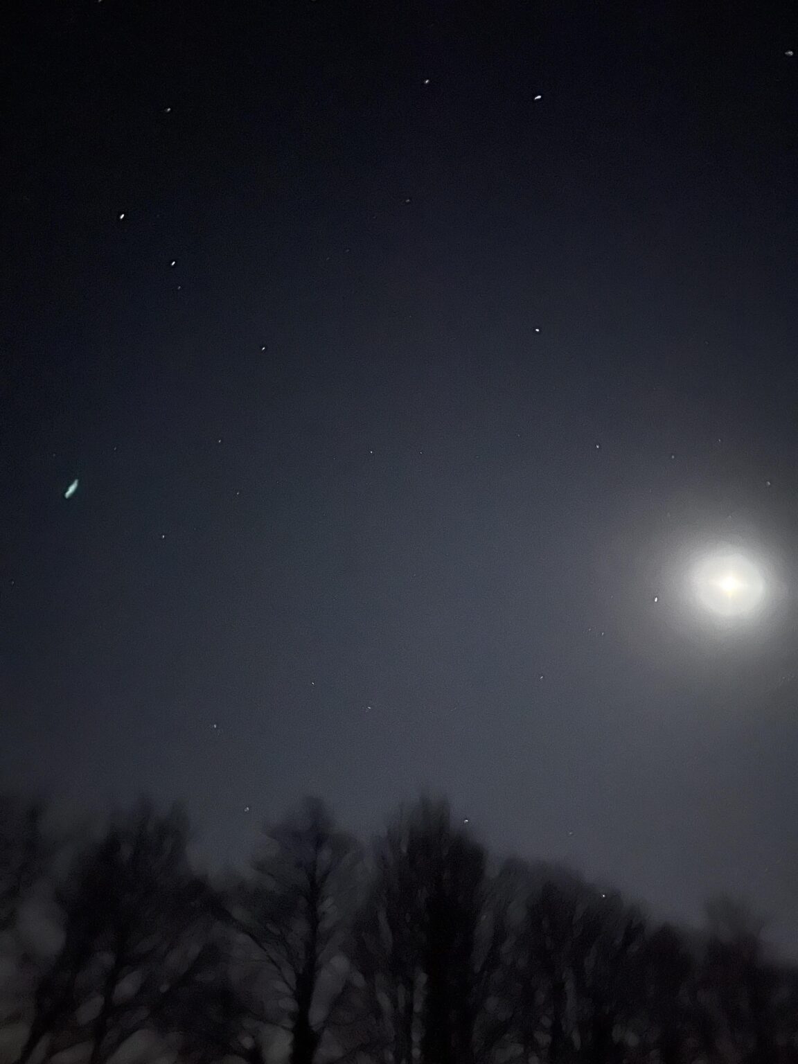 Did my phone capture Saturn’s rings??