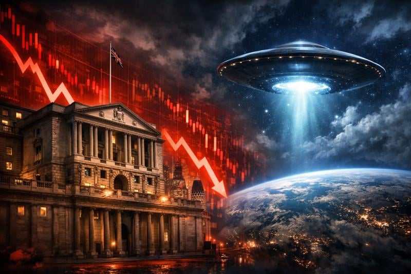 Why the Bank of England Is Quietly Planning for an ‘Alien Disclosure’ Market Crash