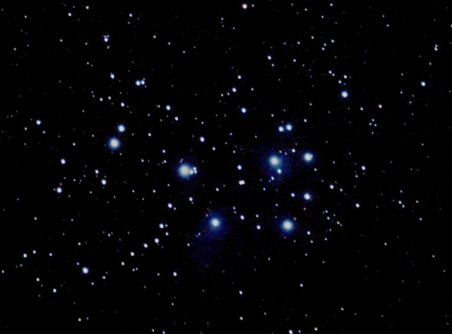 Pleiades untracked