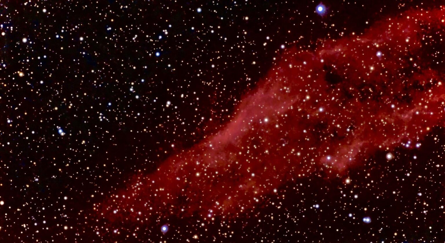 The California Nebula from my backyard