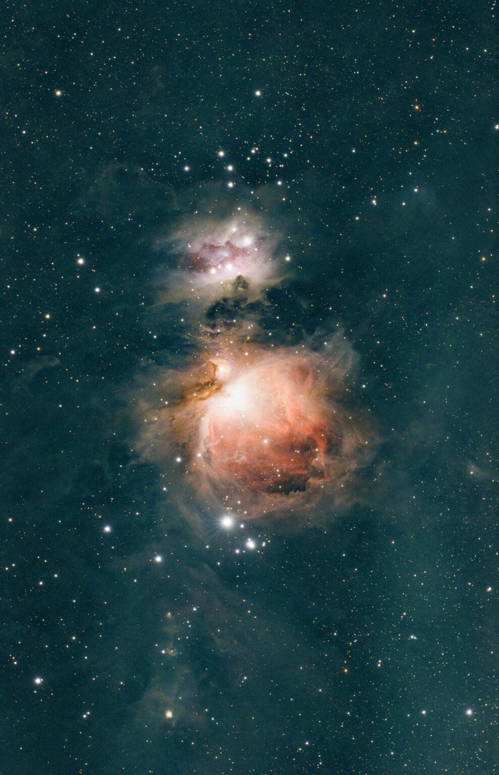 3 hours on the Great Orion Nebula with a 30mm telescope, the new Seestar S30 Pro
