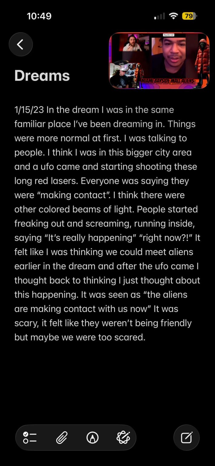 [serious] A dream I had a few years ago