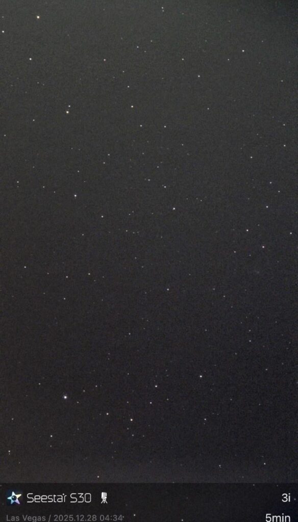 Trying to capture Comet 3I/ATLAS