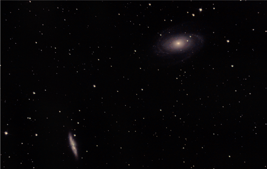 M81 and M82 with 150/750