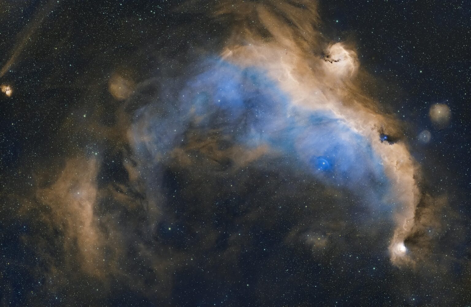Seagull Nebula IC 2177