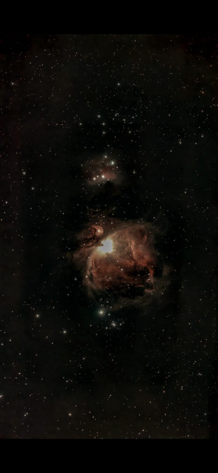 M42 — 675 × 10s, Wide Field