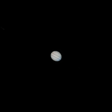 Finally after a few days of learning, I've captured an image of Jupiter!