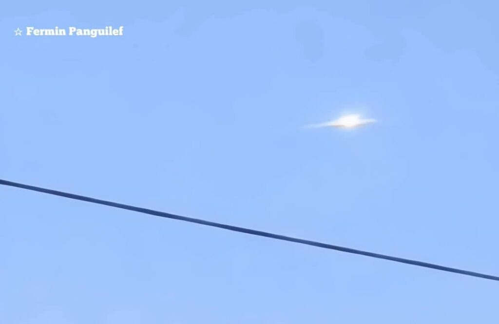 Sighting of a disc-shaped object in Curarrehue, Chile. Multiple witnesses. 4:00 pm. January 24, 2026.