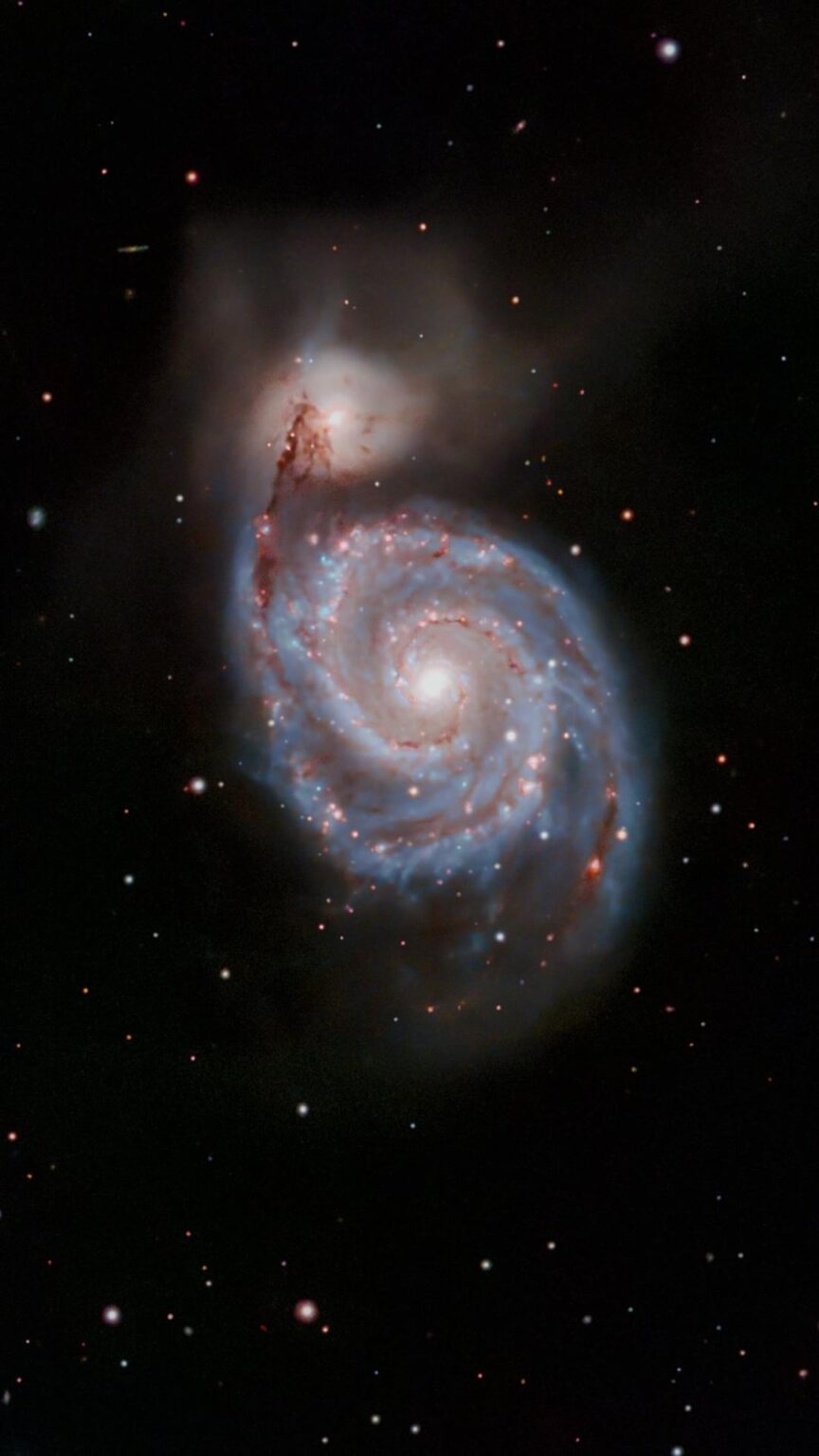 The Whirlpool Galaxy- M51 The Whirlpool Galaxy- M51