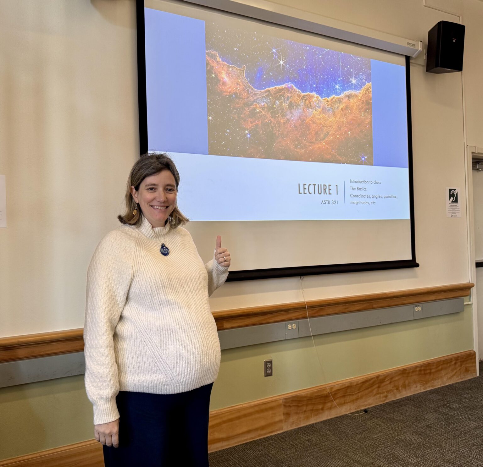 Astronomer here! Teaching astrophysics class this year… taught by three!