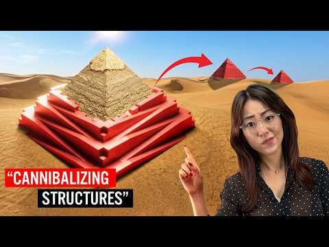 A new theory which argues the Great Pyramid wasn't built on its own, but through a chain of "sacrificial structures" that are designed to be cannibalized [19:19]