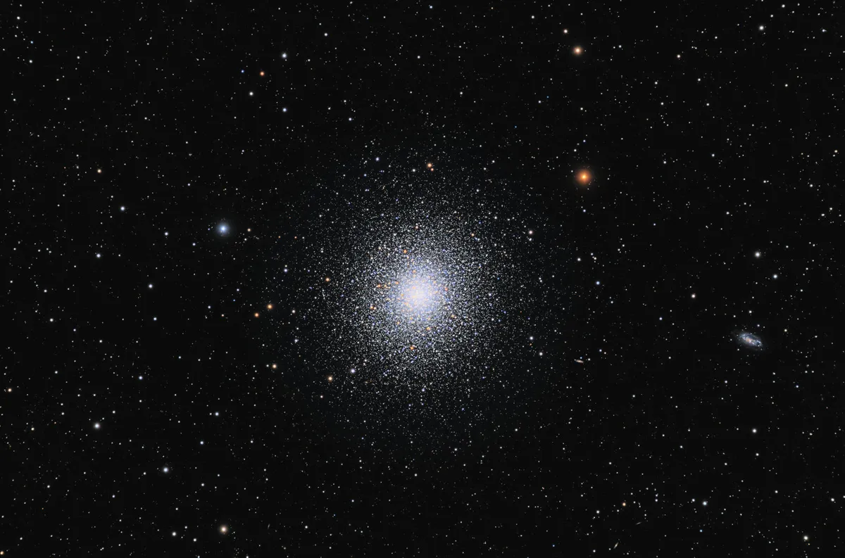 M13, The Great Hercules Cluster. Credit: Patrick Cosgrove, Honeoye Falls, New York, May 2022