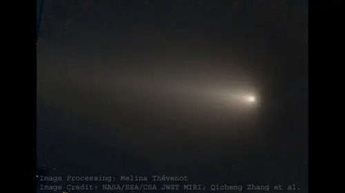 Comet C2026 A1 MAPS imaged by JWST MIRI