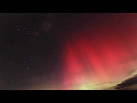 Red aurora from November