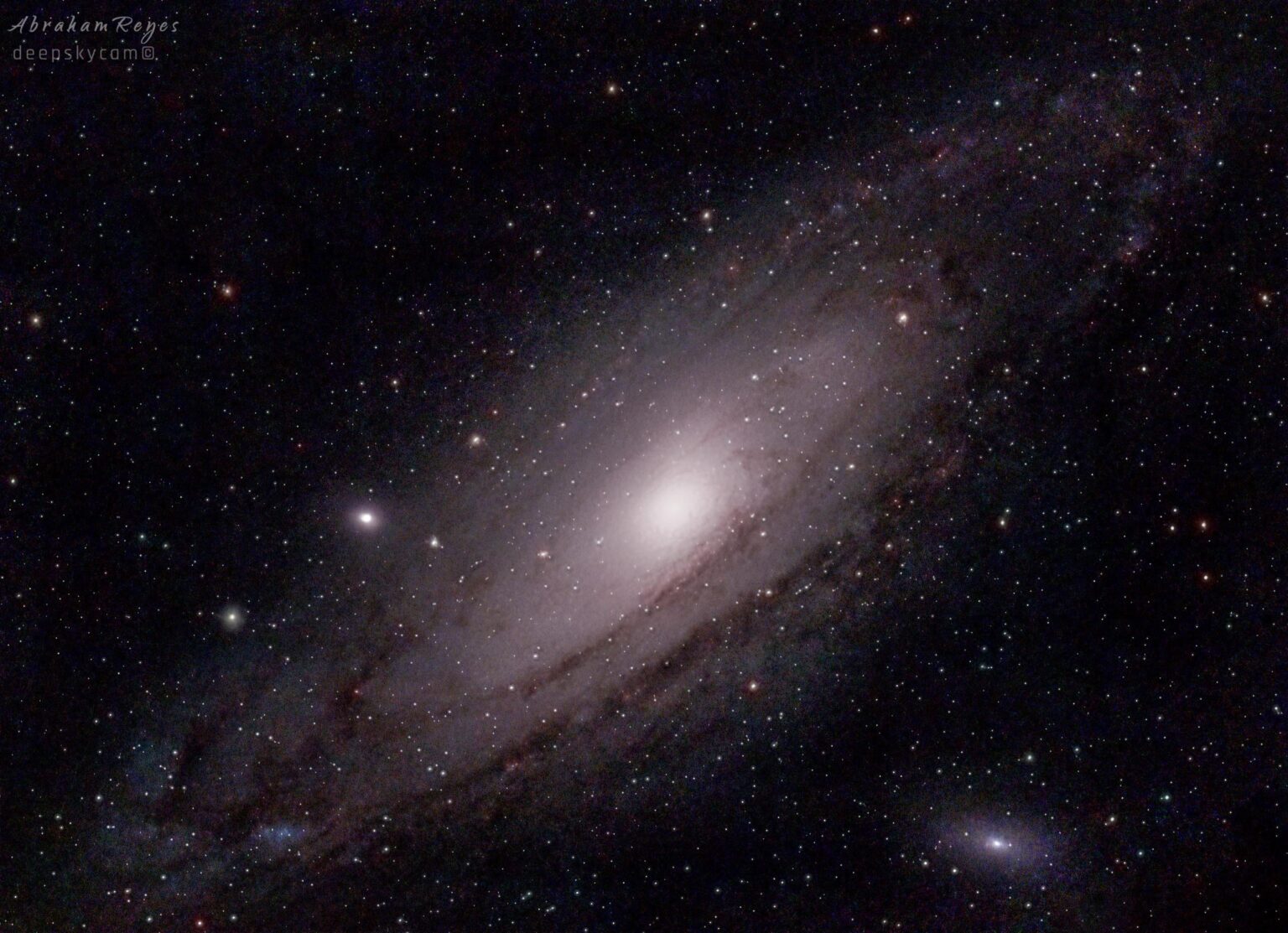 My finally finished image of Andromeda (M 31) My finally finished image of Andromeda (M 31)