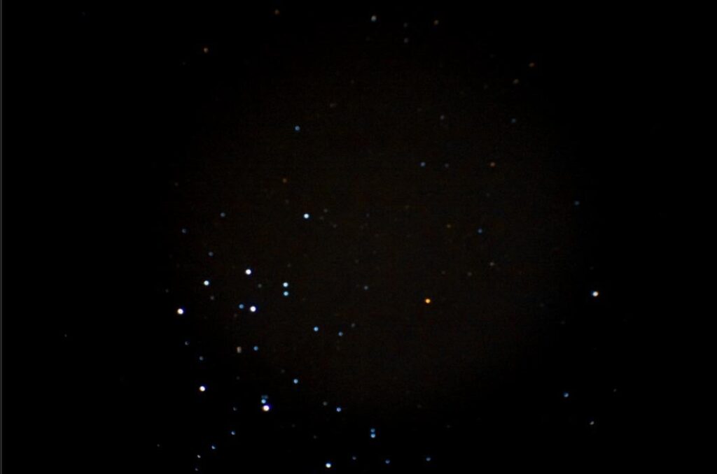 M45/ the Pleyades cluster