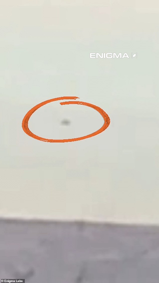 Magnified images of the craft revealed a large object appearing near the sight of a major FAA shut down which was issued on February 10