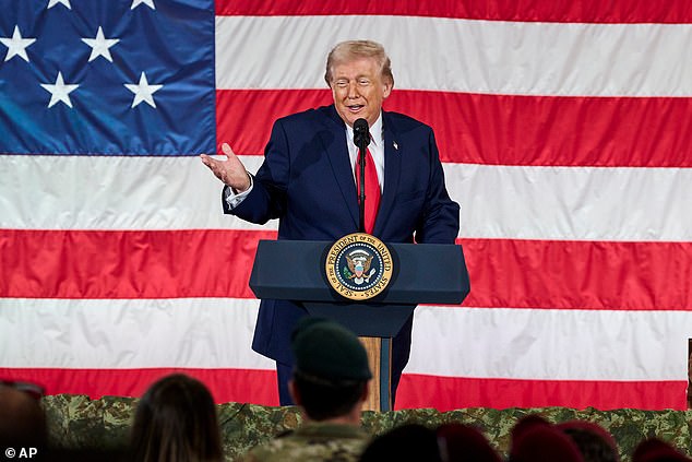 Speaking on the Pod Force One podcast, Laura Trump said she and her husband, Eric, asked the president about rumors he has a speech ready for the historic moment