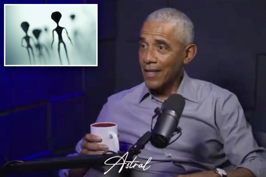 Obama says aliens are ‘real, but I haven’t seen them’ in out-there new interview