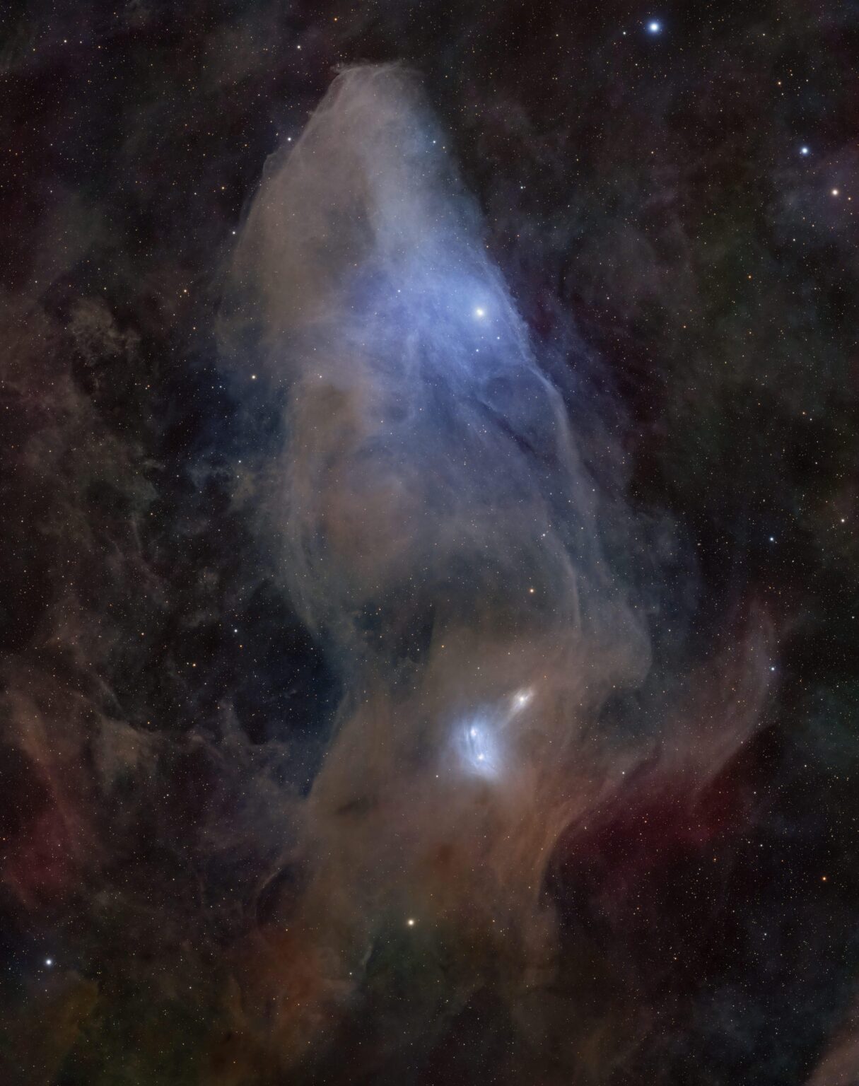 Blue Horsehead Nebula