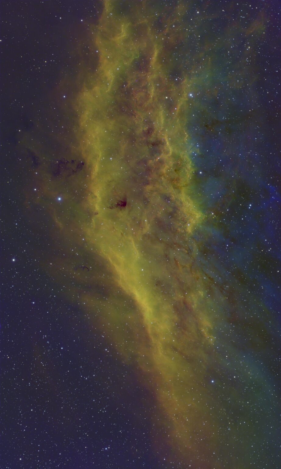 NGC-1499 The California Nebula SHO